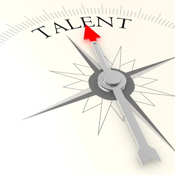 Talent compass — Stock Photo, Image