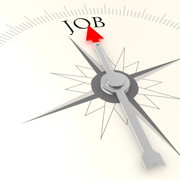 Job compass — Stock Photo, Image