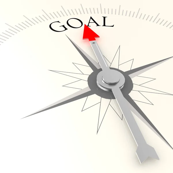 Goal campass — Stock Photo, Image