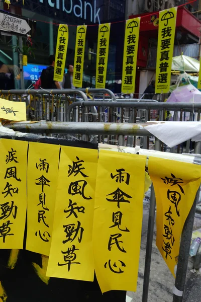 Hong Kong demokracji — Zdjęcie stockowe