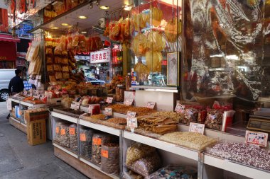 Kuru gıda alışveriş Hong Kong Alışveriş ziyaret