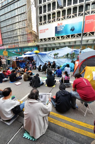 Ativistas de Hong Kong estão lutando por seu direito de escolha para t — Fotografia de Stock