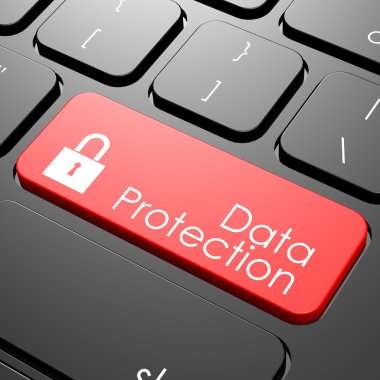 tastiera di protezione di dati