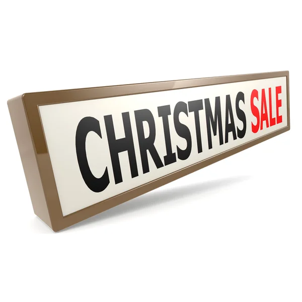 Banner di vendita di Natale — Foto Stock