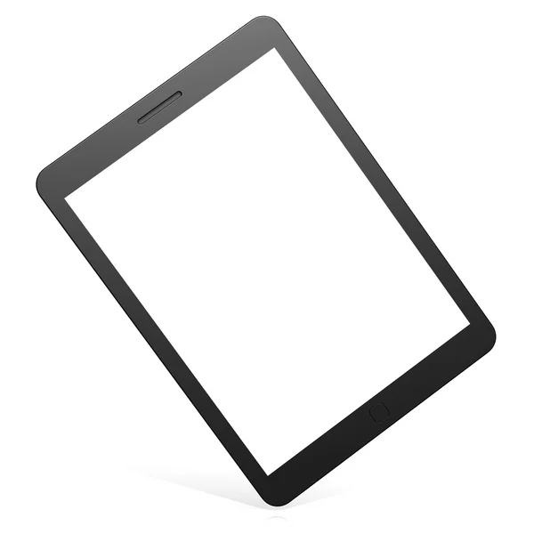 Blank slanted tablet — Stock Photo, Image