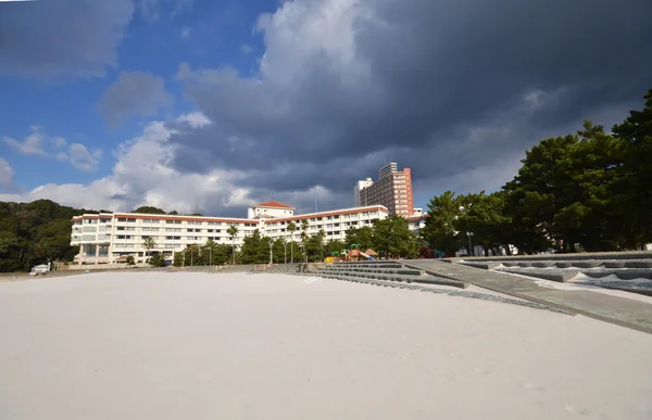 Shirahama, Japan skyline at the beachfront resorts. — Stock Photo, Image