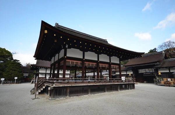 Shimogamo tapınak Japonca adıdır ortak bir importan — Stok fotoğraf