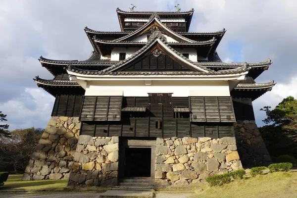 Una vista del castello di Matsue a Matsue — Foto Stock