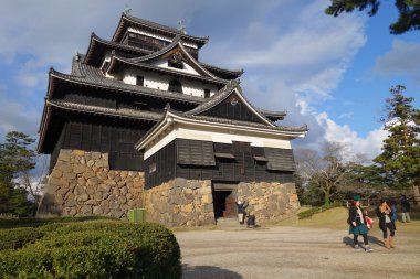 Matsue samuray feodal kale turist ziyaret