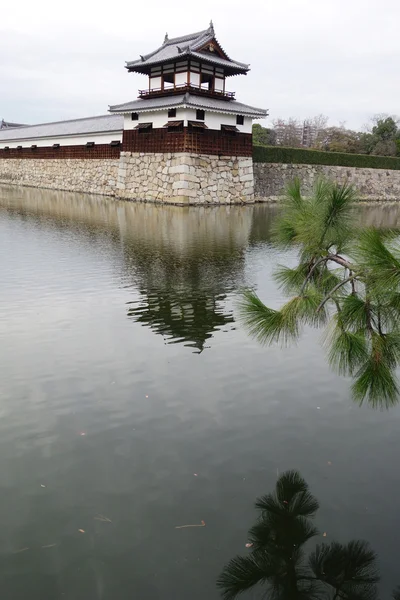 Вхід в замок Хіросіма — стокове фото