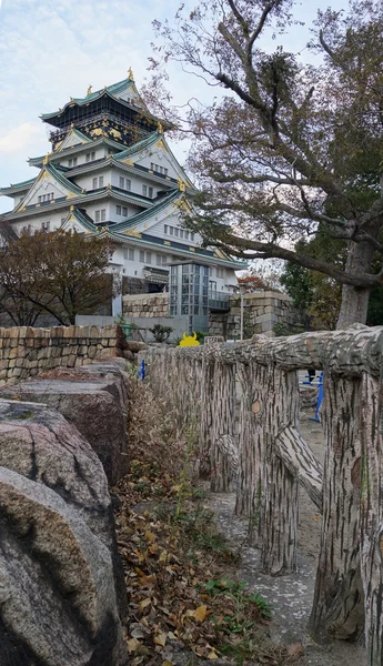 Castelo de Osaka em Osaka, Japão — Fotografia de Stock