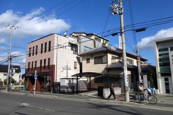 Calle en las afueras de Kioto Imagen De Stock