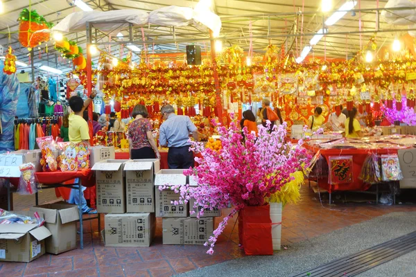 Tienda de clientes para Año Nuevo Chino — Foto de Stock