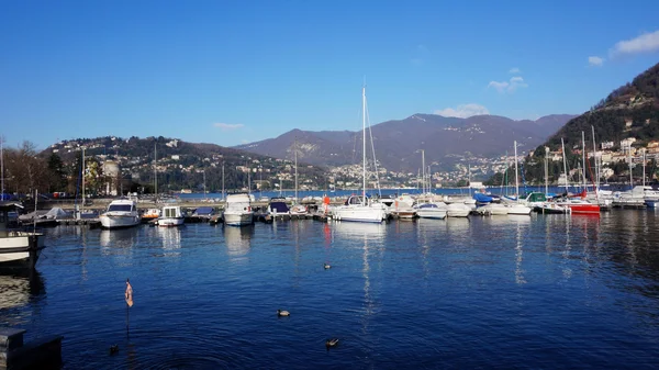 Тремеццо, озеро Комо, Ломбардия, Италия — стоковое фото