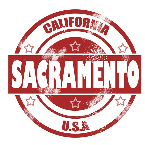 Sacramento damga işareti — Stok fotoğraf