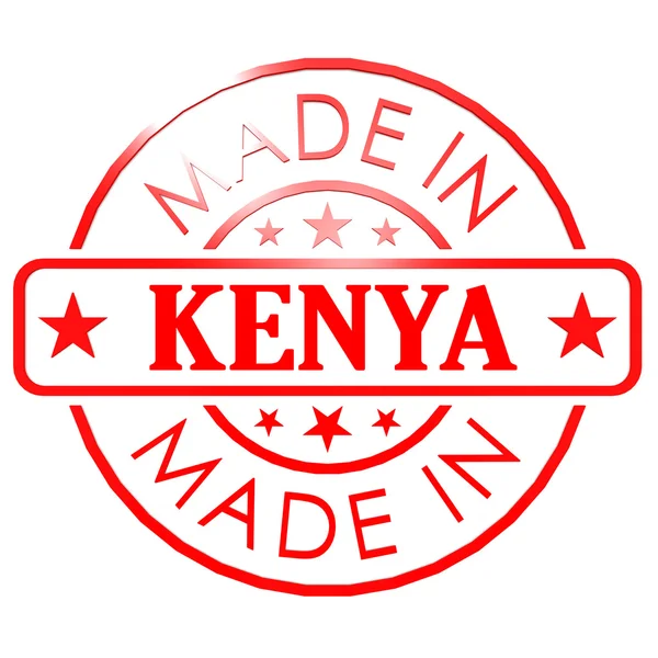 Made in Kenya Sceau rouge — Photo