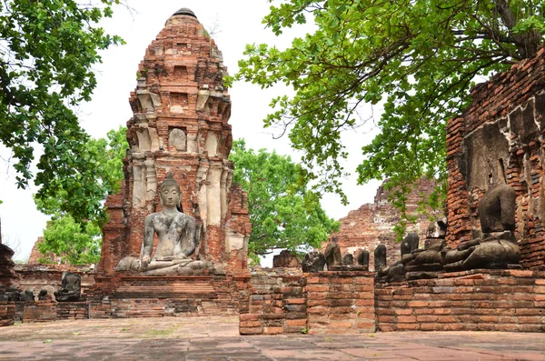 เจดีย์ประวัติศาสตร์อยุธยา — ภาพถ่ายสต็อก