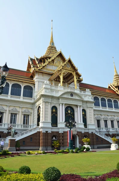 Wat Phra Kaew ve Grand Palace Bangkok, Th turistler seyahat — Stok fotoğraf