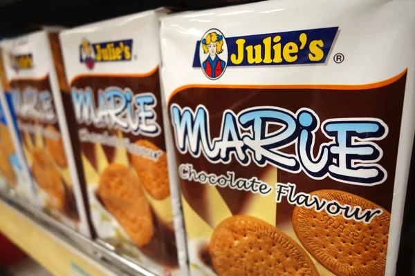 Julies Marie chocolate flavour biscuit — Stock Photo, Image