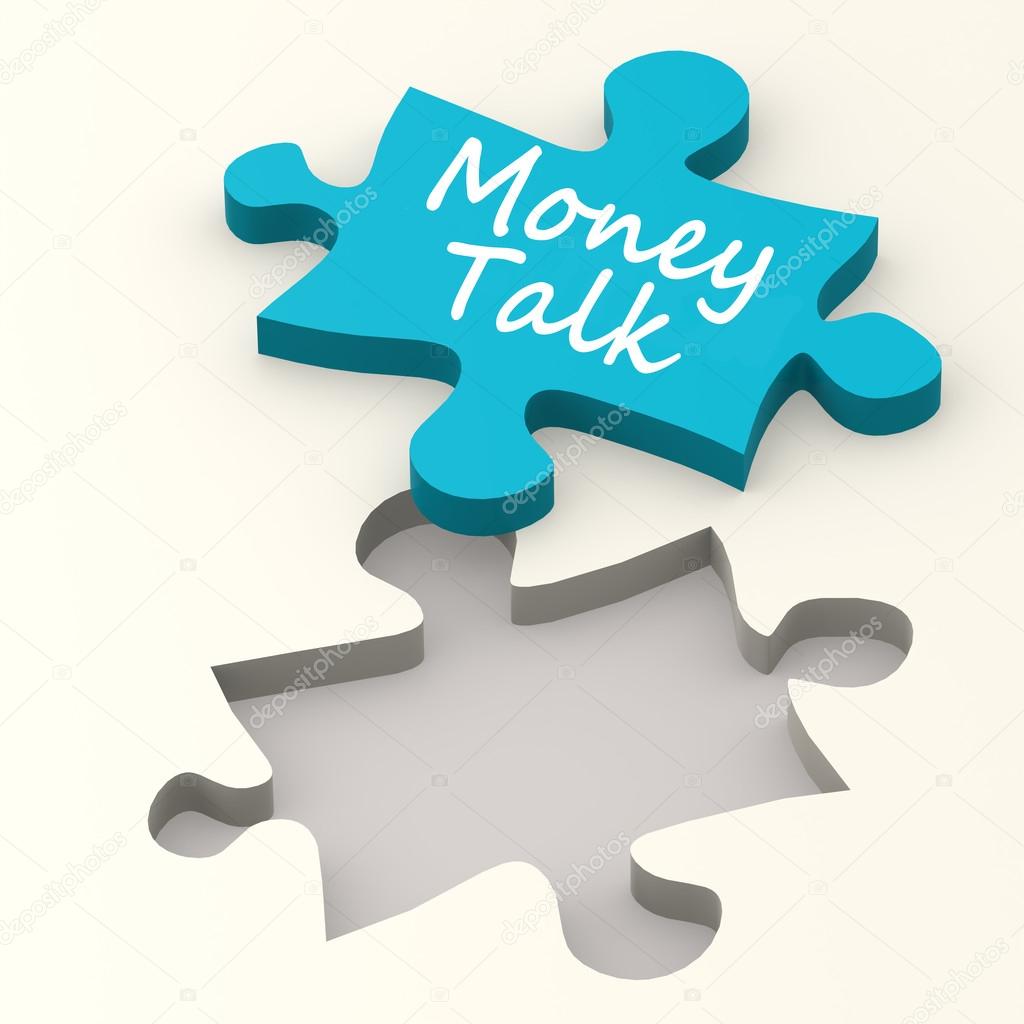 Money talk on puzzle