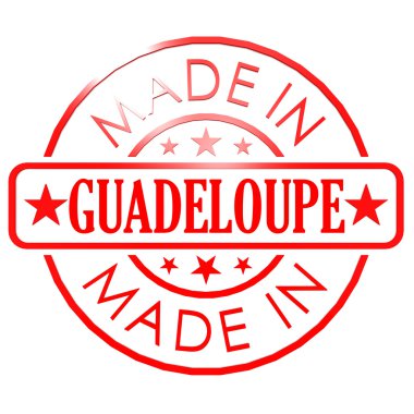 Made in Guadeloupe red seal