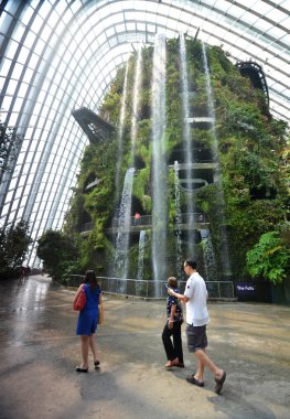 Cloud Forest at Gardens by the Bay on May 