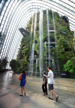 Cloud Forest at Gardens by the Bay on May  clipart