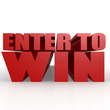 Enter to win clipart