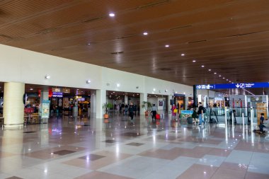 Kuching, Malezya - 29 Ocak 2026: Kuching Uluslararası Havalimanı, Malezya. Borneo Adası 'ndaki Malezya devleti Sarawak' a açılan ana kapıdır.