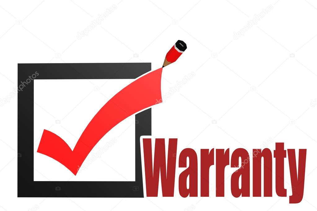 Check mark with warranty word — Stock Photo © tang90246 87204478