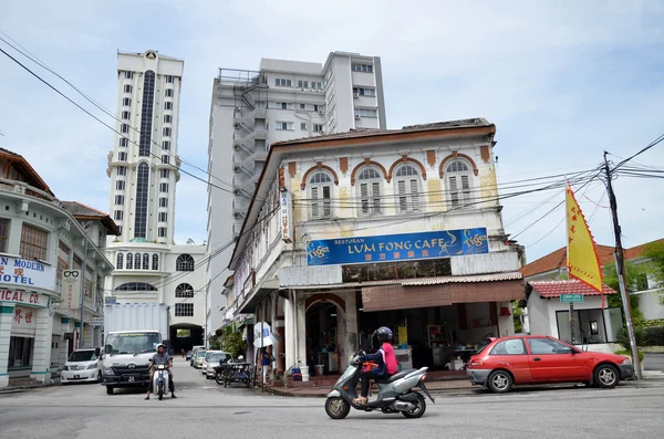 Edificios en George Town Patrimonio de la Humanidad UNESCO — Foto de Stock