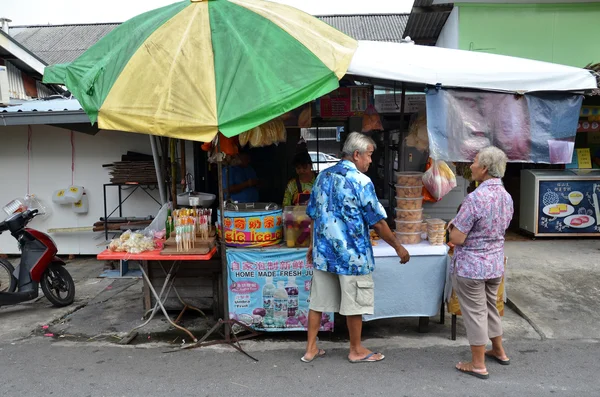 Road side store em Tanjung Sepat, Malayisa — Fotografia de Stock