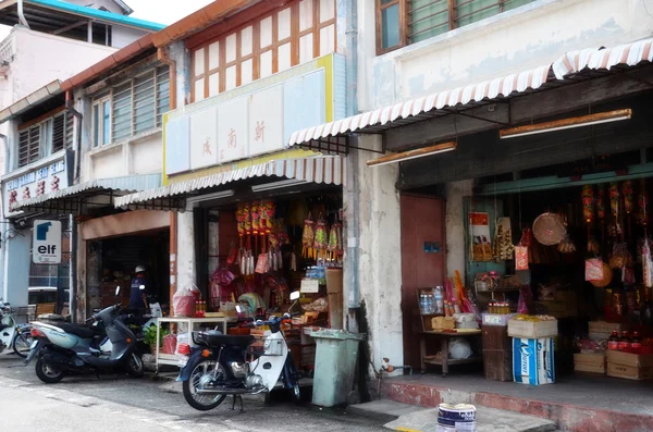 Κτίρια σε George Town μνημείο παγκόσμιας κληρονομιάς της UNESCO — Φωτογραφία Αρχείου