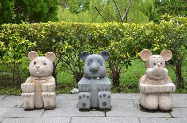 Sculture situate a Kek Lok Si, Penang — Foto Stock