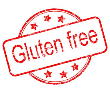 gluten free lastik damgası