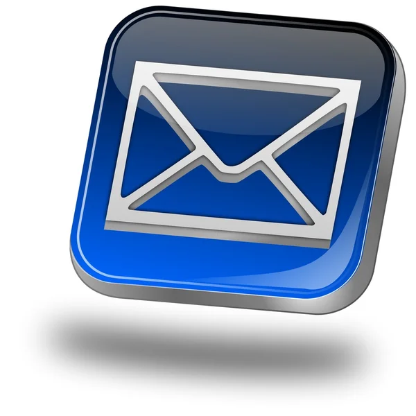 Pulsante e-mail — Foto Stock