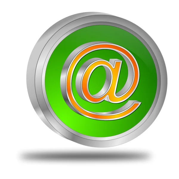 Pulsante e-mail — Foto Stock