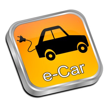 e-araba - 3d resim düğmesi