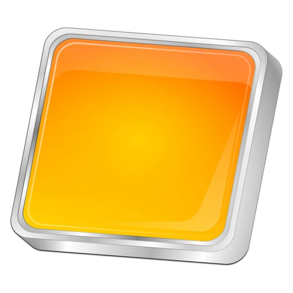 Blank Button Orange Illustration — Stock Photo, Image