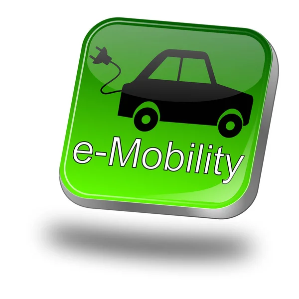 Mobility Κουμπί Πράσινο Εικονογράφηση — Φωτογραφία Αρχείου