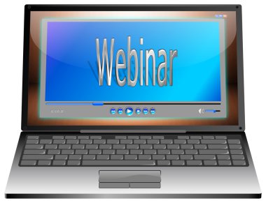 laptop ile webinar