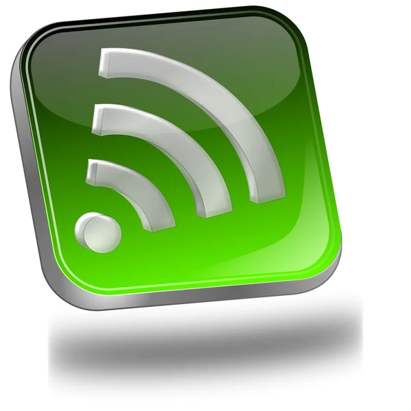 Wireless WiFi Wlan button — Stock Photo, Image