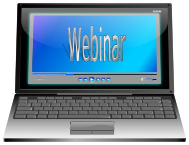 laptop ile webinar