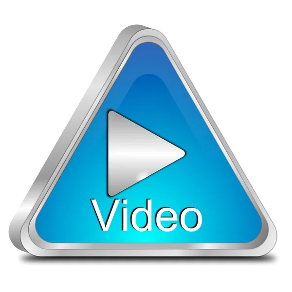 Play video Button — Stock Photo, Image