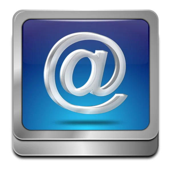 Pulsante e-mail — Foto Stock