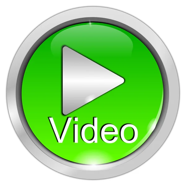 Play Video Button — Stock Photo, Image