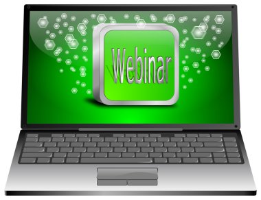 laptop ile webinar
