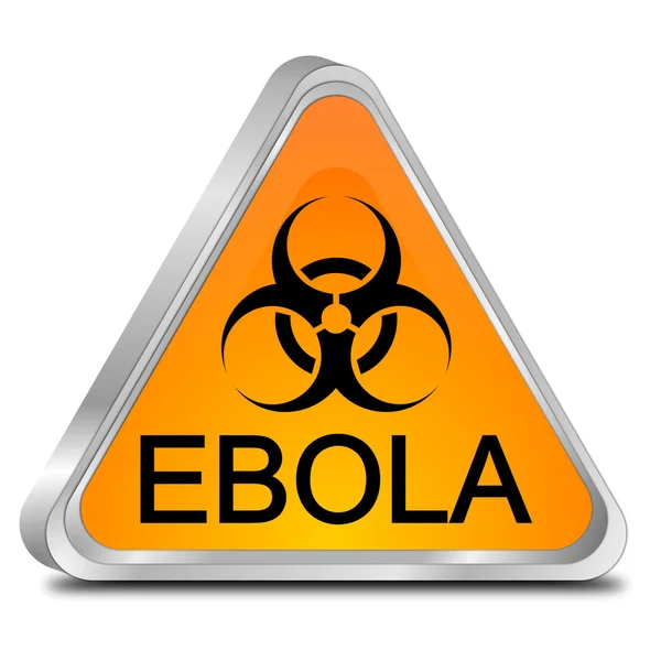 Signe de danger Ebola — Photo