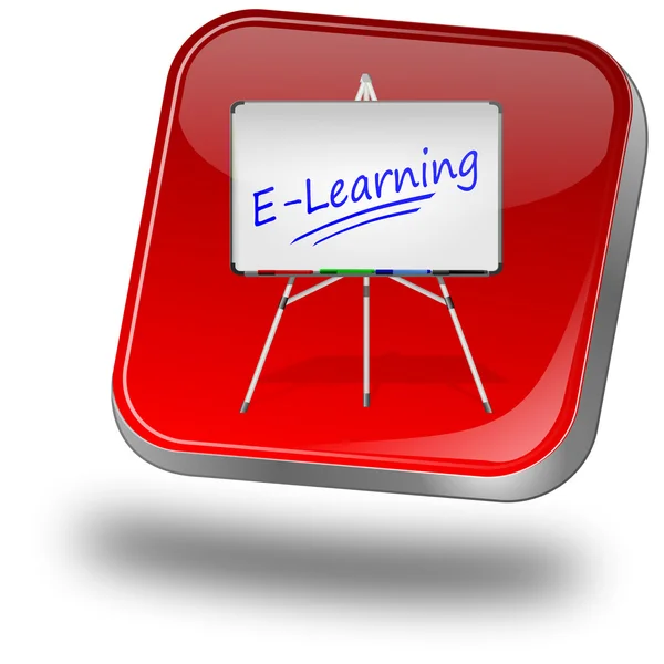 E-Learning-Taste — Stockfoto