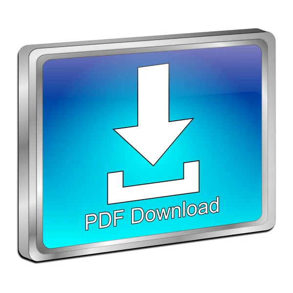 Botão de download PDF — Fotografia de Stock